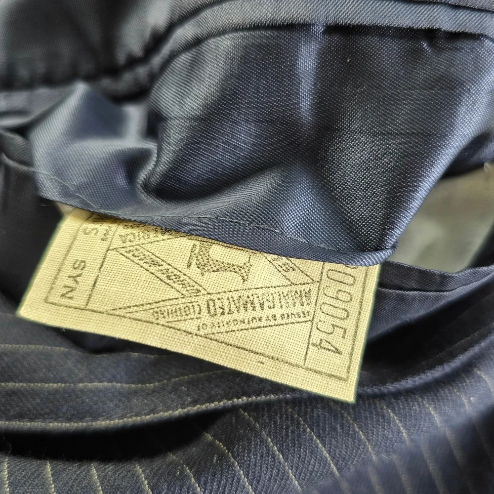 VTG Brooks Brothers Brooksgate Pinstripe Blazer Men 42‎ Wool USA Union Made LOOK